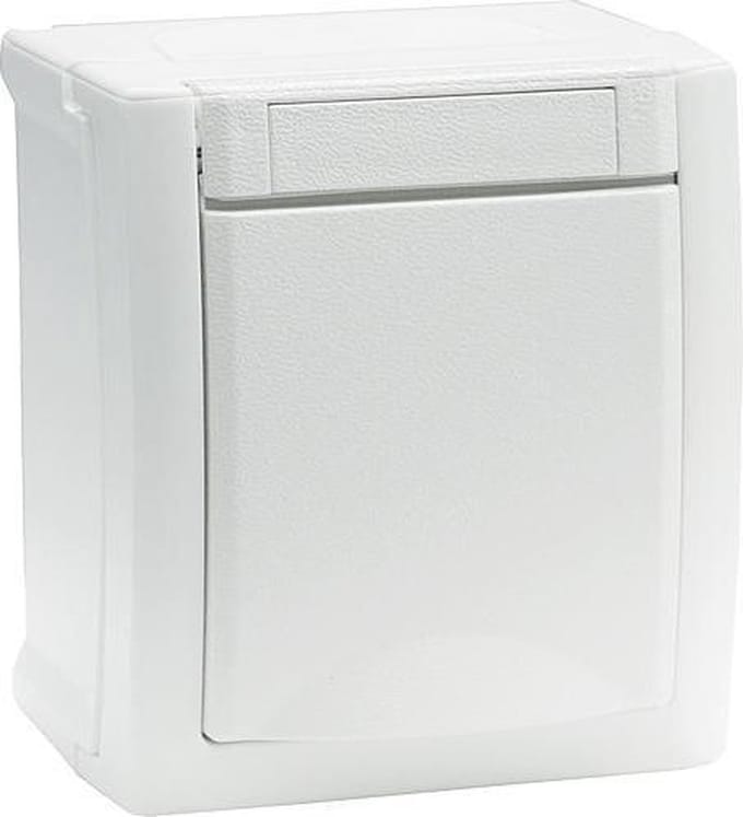 Panasonic Viko buitenstopcontact - 1-voudig - wit