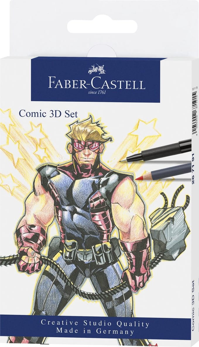 Faber-Castell India ink Pitt Artist Pen Comic 11x