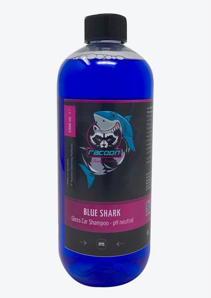 Racoon Autoshampoo Blue Shark 1000 Ml Blauw