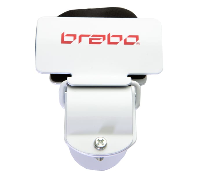 Brabo Hockeystick fietsklem - wit