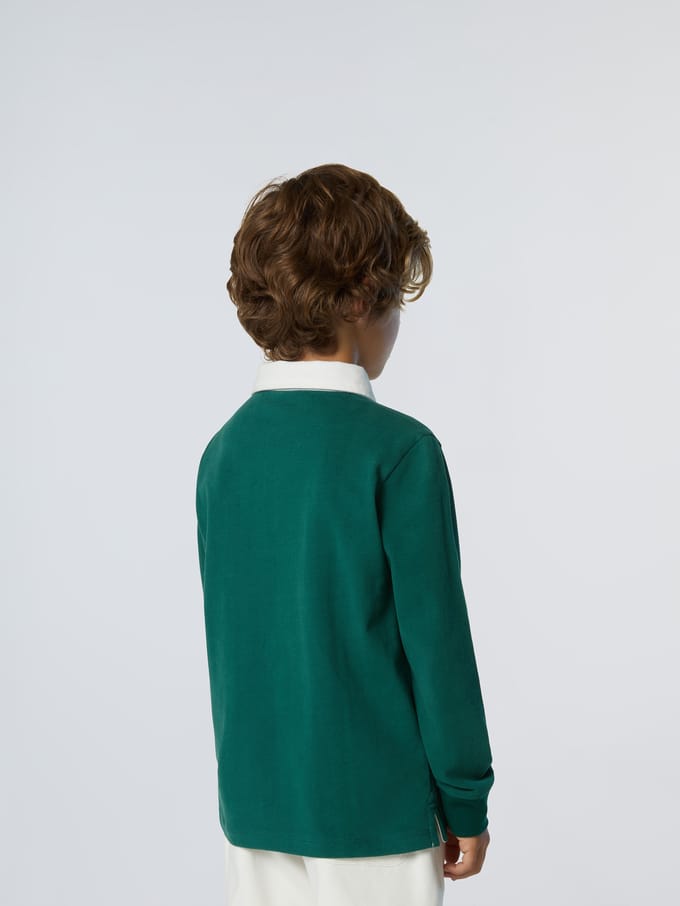 North Sails Polo Shirt Lange mouwen met logopatch