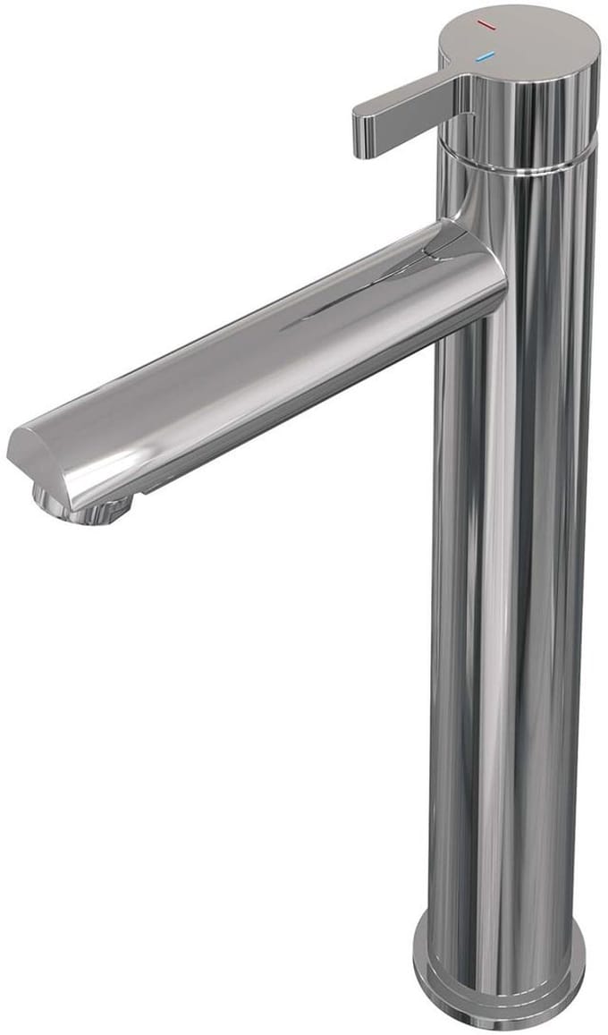 Brauer Chrome Edition Verhoogde Opbouw Wastafelmengkraan Model E Chroom
