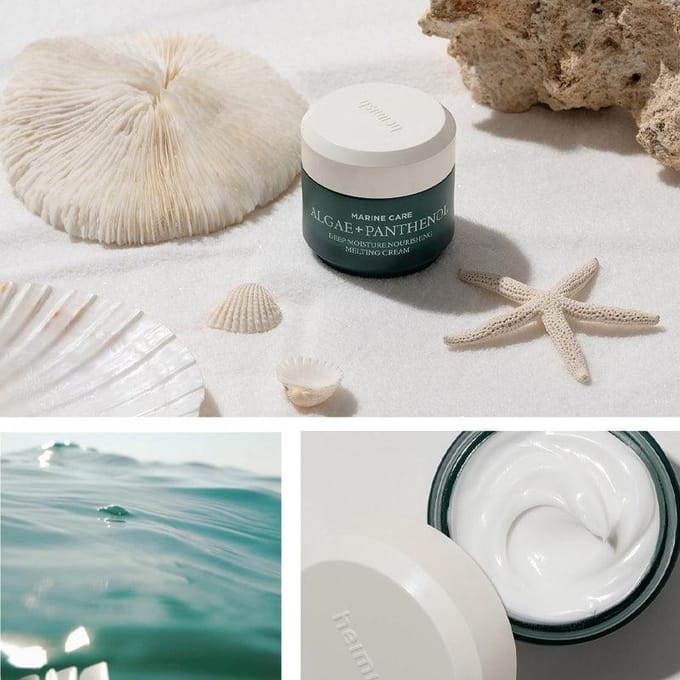 [heimish] (sc5) Marine Care Crème Fondante Nourrissante Deep Moisture 60 ml / Algues + Panthénol