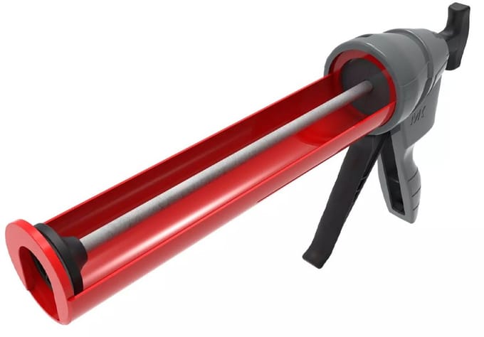 Kroger Kitspuit - Hydraulic - Op oliedruk - Rood