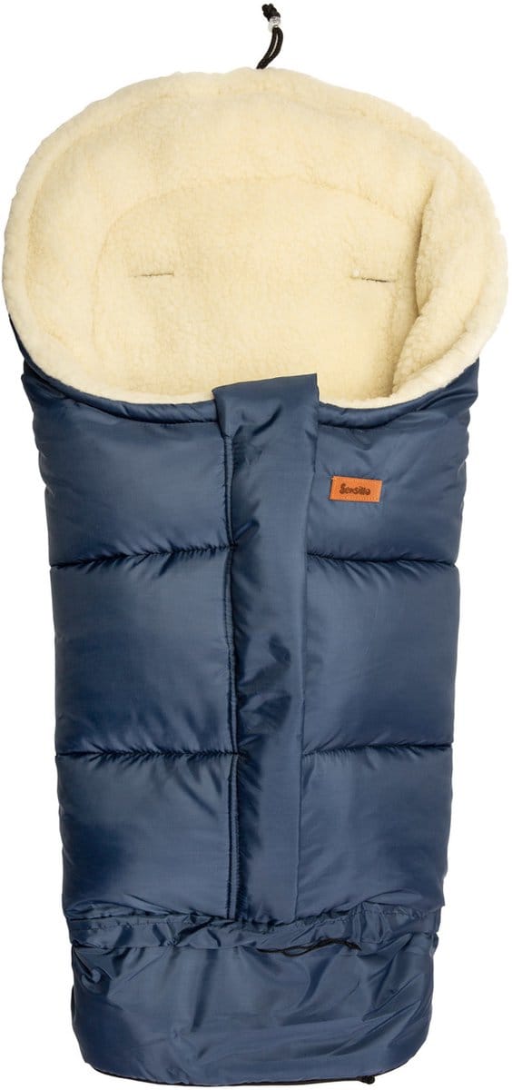 Sensillo - Combi 3In1 Baby Slaapzak - Marine / Wol