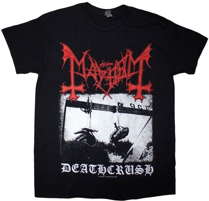 Mayhem - Deathcrush Heren Tshirt - S - Zwart