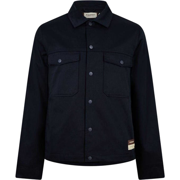 Farah Heren Dillinger Bomber Jacket (Marine)