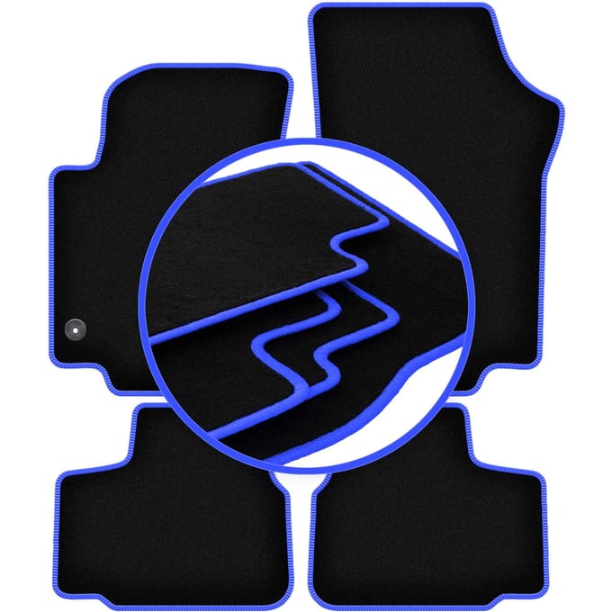 CARLUX-BLUE automatten voor: Skoda Citigo hatchback (2011-)