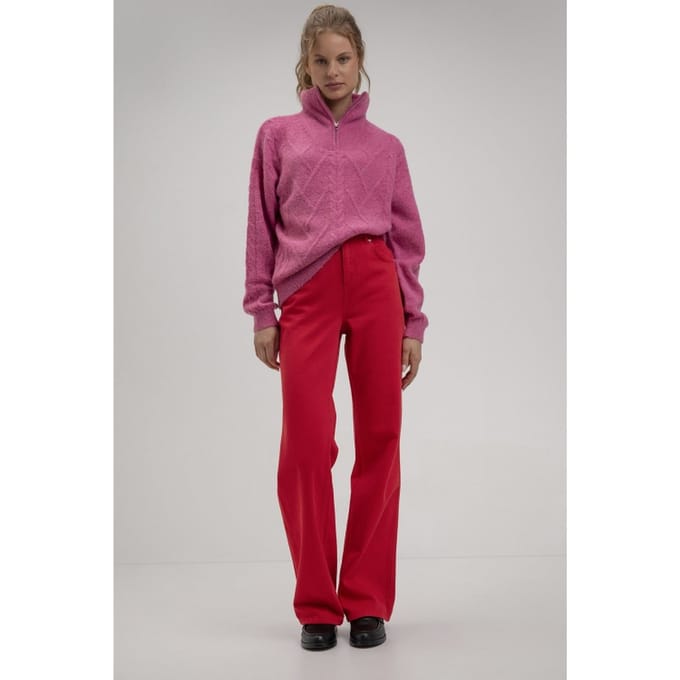 Josephine & Co Stefano Sweater Bubblegum Maat: XL | Sweaters Outlet | Dames | Roze