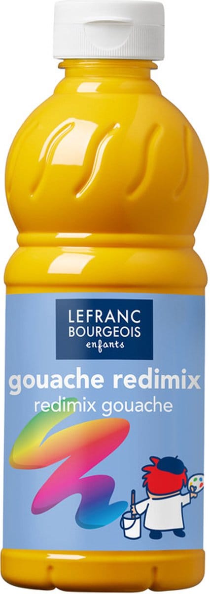 L&B Plakkaatverf Redimix Yellow Ochre 500ml