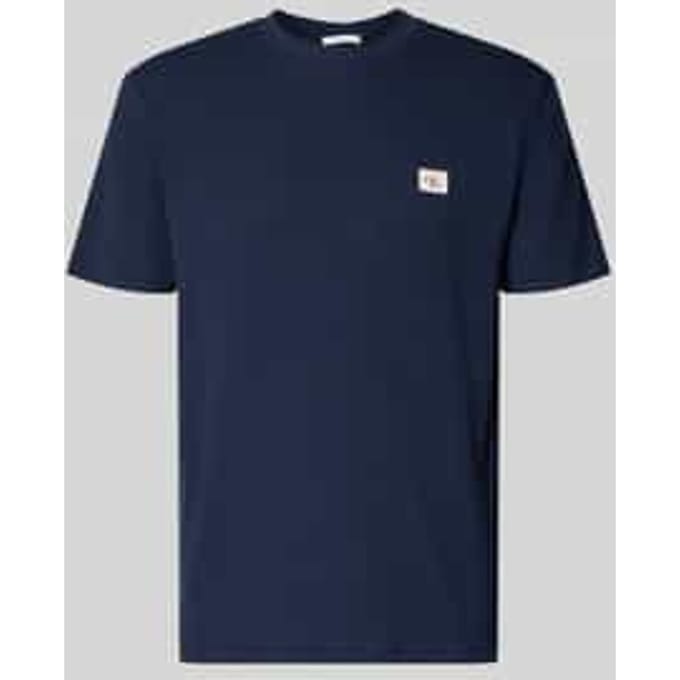 Regular Fit T-shirt met logo-patch
