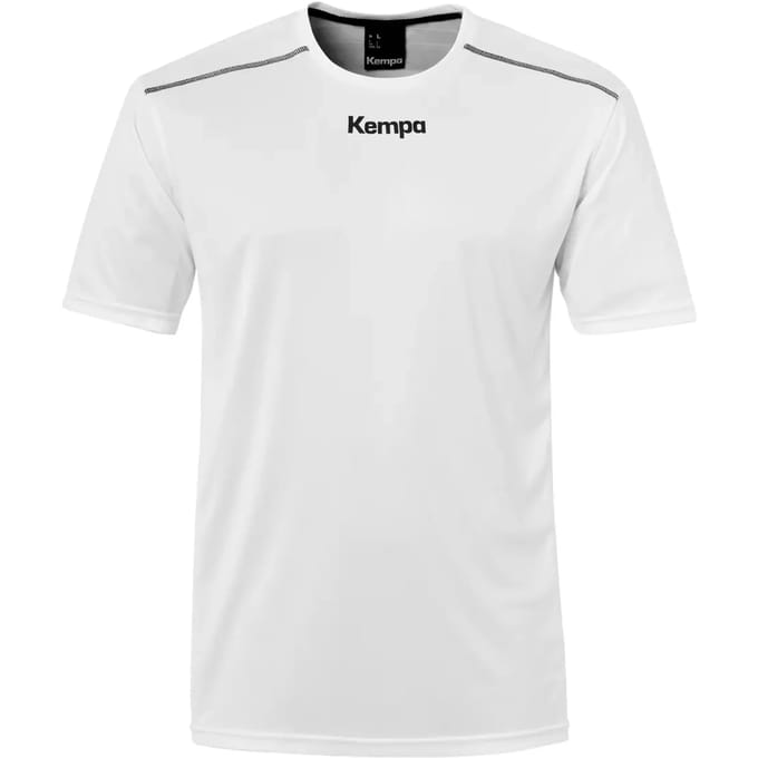 Kempa Poly  Sportshirt performance - Maat M  - Mannen - wit
