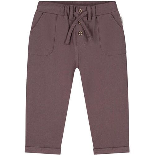 Sweet petit baby broek Benja Dark Mud Brown 62 heren