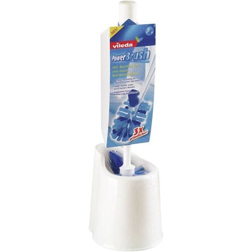 Vileda Power Brush Toiletborstelset Met Houder