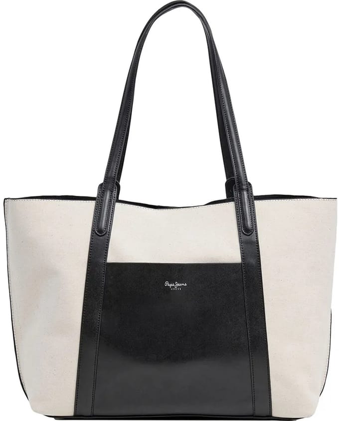 Pepe Jeans Audrey Tale Shopper Tas Wit