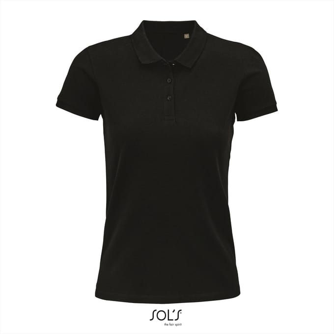 SOL'S Women´s Planet Polo Shirt L03575 - Black - XL