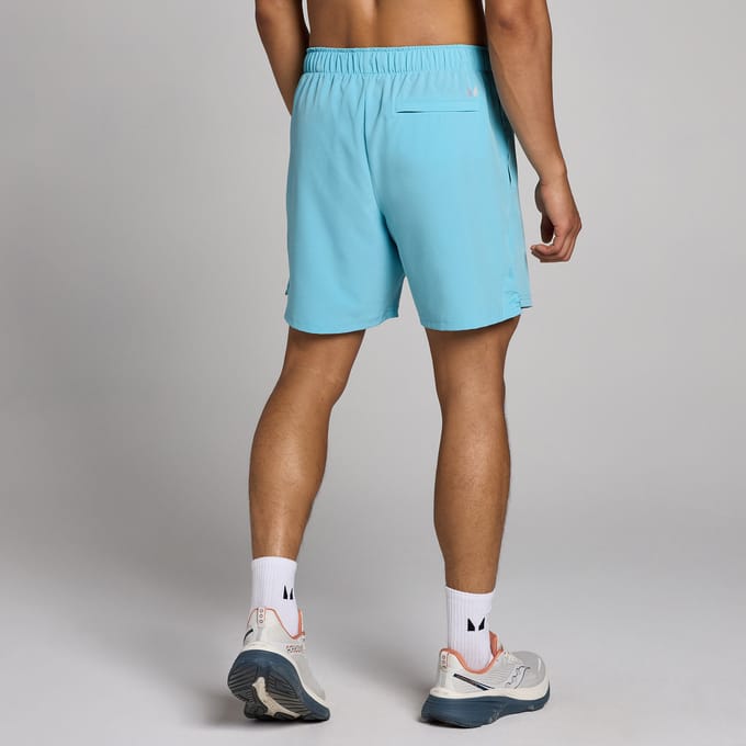 MP Tempo short met binnenbeenlengte van 17,8 cm voor heren - Cyaan - XL