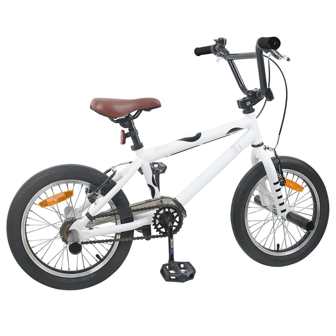 vidaXL - BMX - Fiets - 16 - Inch - voor - 5-8 - jaar - oud - Wit