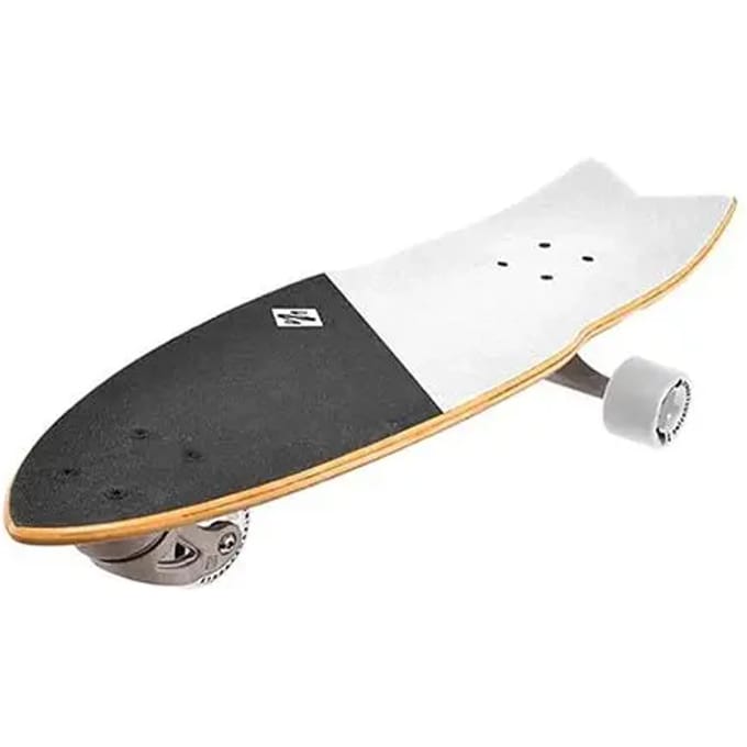 Street Surfing - 30 Surfskate Shark Attack Koa - Wit - 76cm