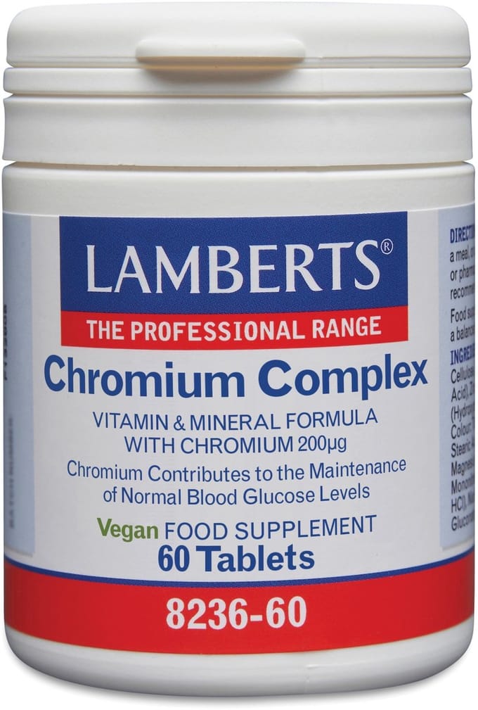Lamberts Chroom Complex - 60 Tabletten
