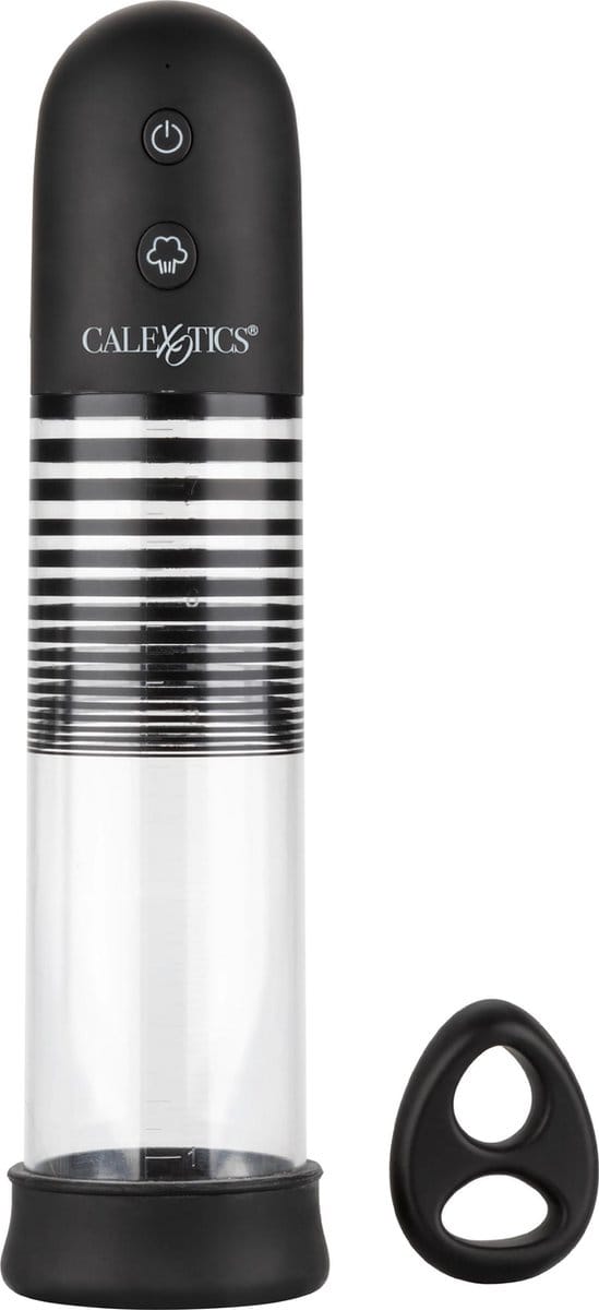 CalExotics - Rechargeable Ez Pump Kit - Pumps Penis Zwart