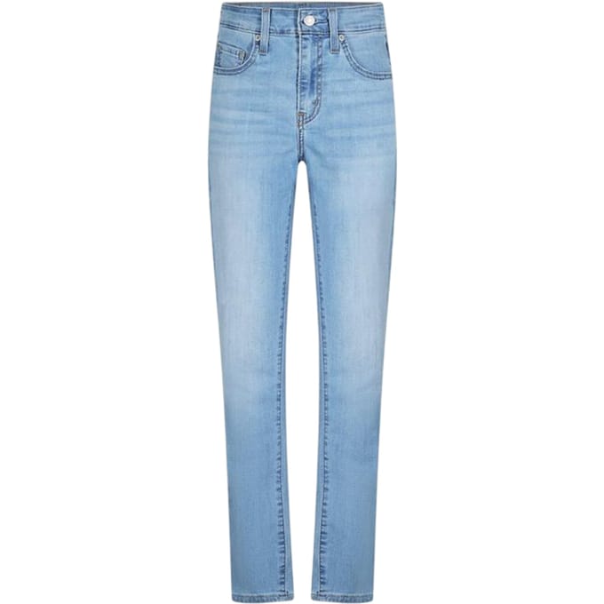 Levis Dames/Dames 721 Denim Skinny Jeans (Koel Blauw)