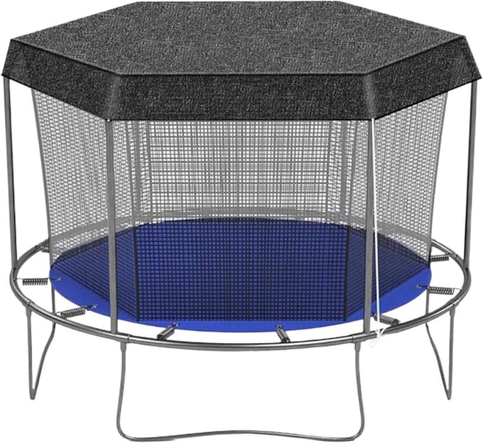 Kinder Trampoline - Buiten trampoline - Veilig springplezier - Met zonnescherm - 427 m - Niet gespecificeerd