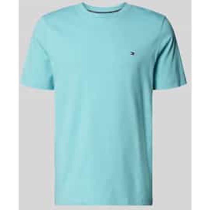Regular fit T-shirt van puur katoen