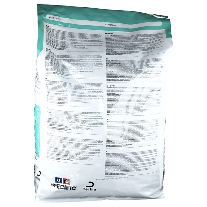 Specific - CRD-2 Hondenvoer Weight Control - 12 kg