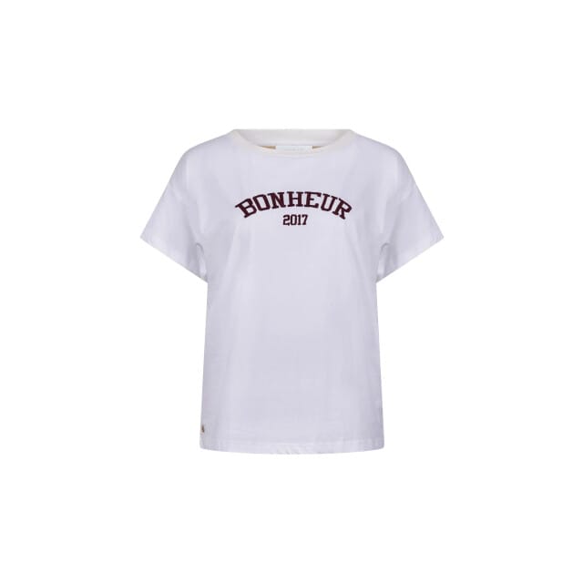Nukus Nkf04020 392 senna t-shirt offwhite/cherry