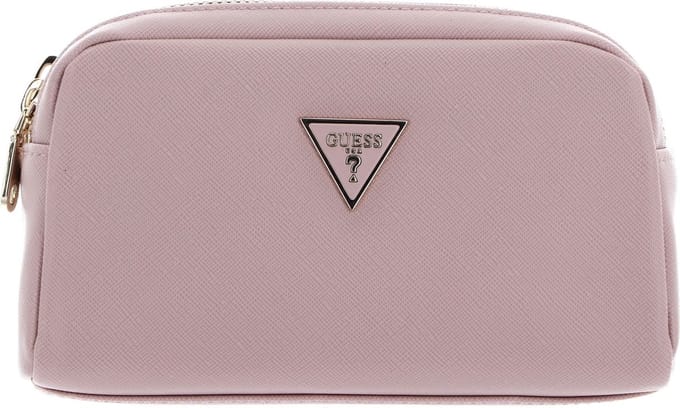 GUESS Utensil zak Double Zip Rose Roze