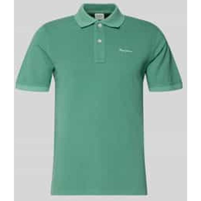 regular fit poloshirt van puur katoen model 'OSCAR'