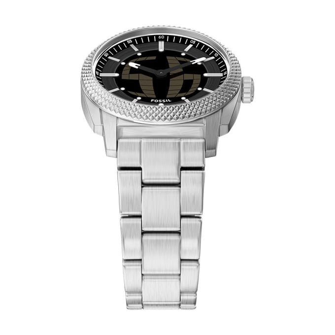 FOSSIL Big Tic FS6155 Mannen Horloge 41 mm Zilverkleurig