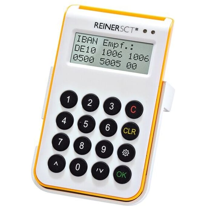 Reiner SCT chipkaartenlezer cyberJack one, met TAN-generator, voor online-banking