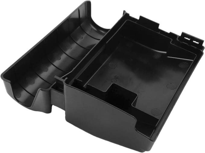 Zekeringkast Afdekking - Relaismodule Cover - Auto Onderdelen - Directe Vervanging - 190 Grams - Zwart