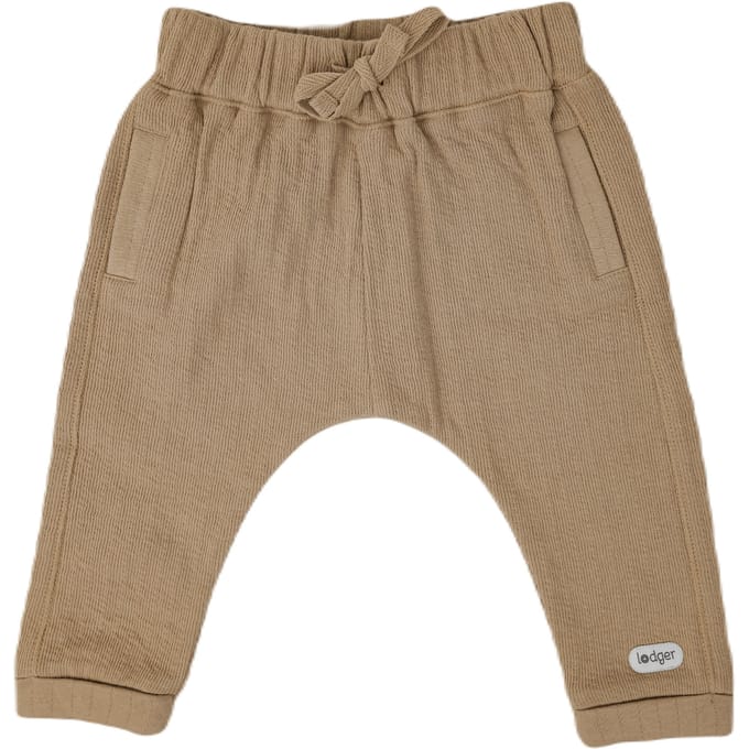 Babybroekjes maat 62 - Mousseline broekje - Beige - Elastische taille