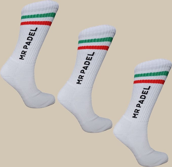 Mr Padel Sokken- Italie 36-41 - 3 Paar