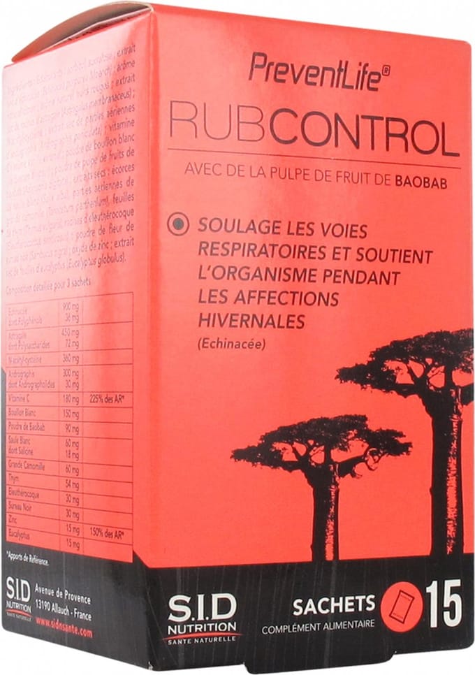 S.I.D Nutrition PreventLife RubControl 15 Zakjes
