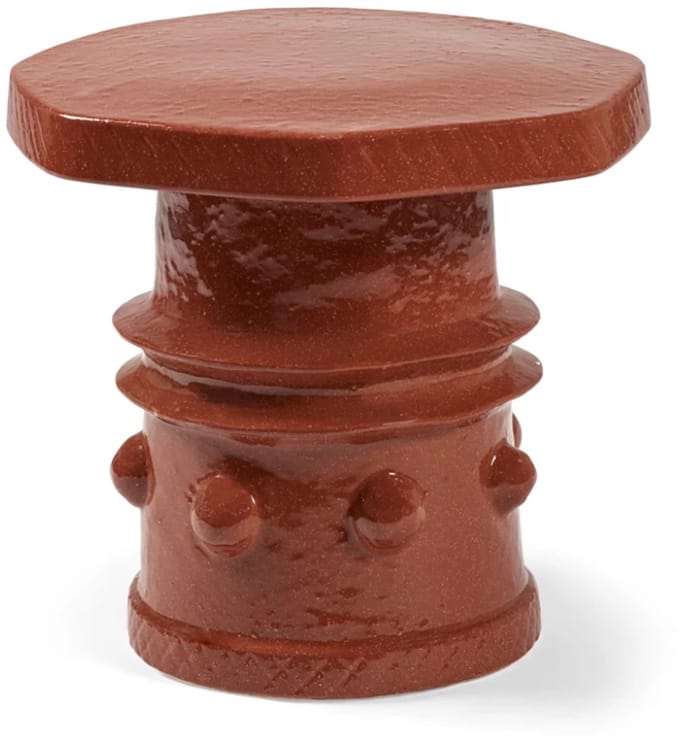 Serax Marie Michielssen Clara bijzettafel D40cm H37cm rust