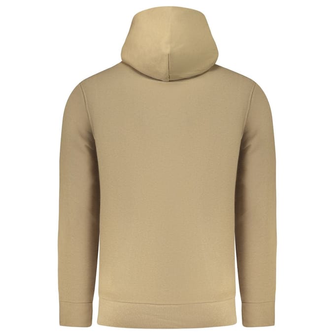 Rifle Marrone Katoenen Hoodie voor Mannen