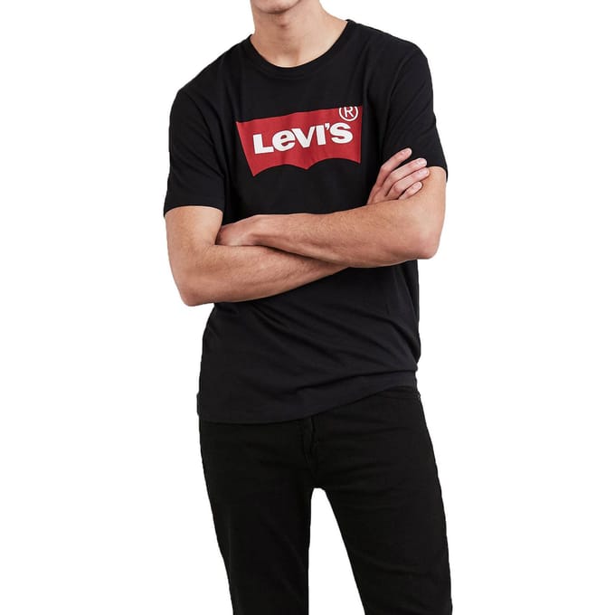 Levis  T-shirt Korte Mouw GRAPHIC SET IN