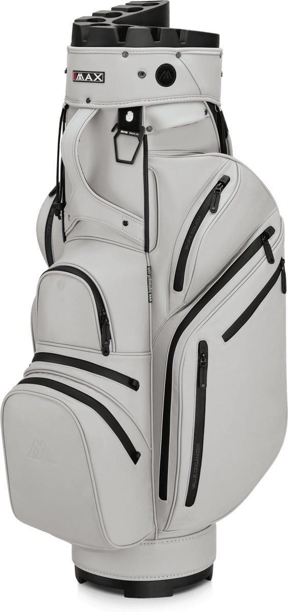 Big Max Dri Lite Silencio Prime - Waterdichte Golftas - Cartbag - Stille Golf Tas - Wit