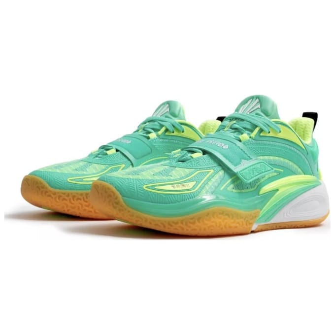 Anta Kai 1 Green Grails Baskets Homme Jaune Blanc Gomme 8124B1102S-3 44.5 blue