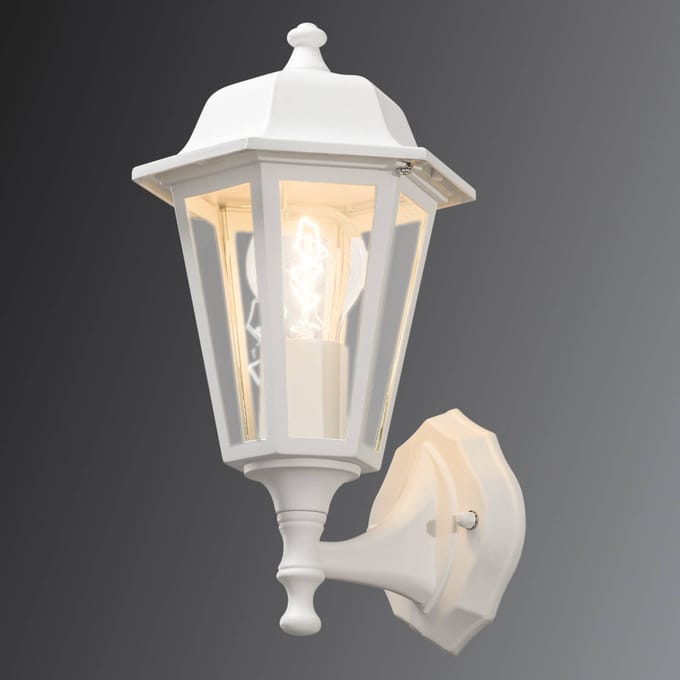 Konstsmide Bekoorlijke buitenwandlamp GRADO, wit