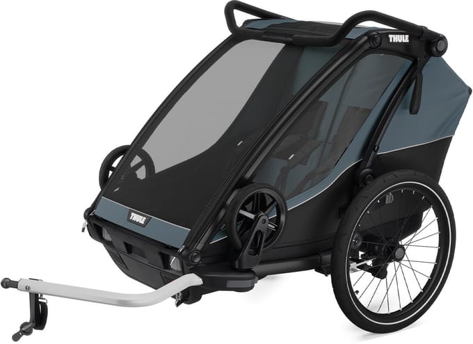 Thule Cariot Cab Fietskar Blauw Max 44 kg Jongen