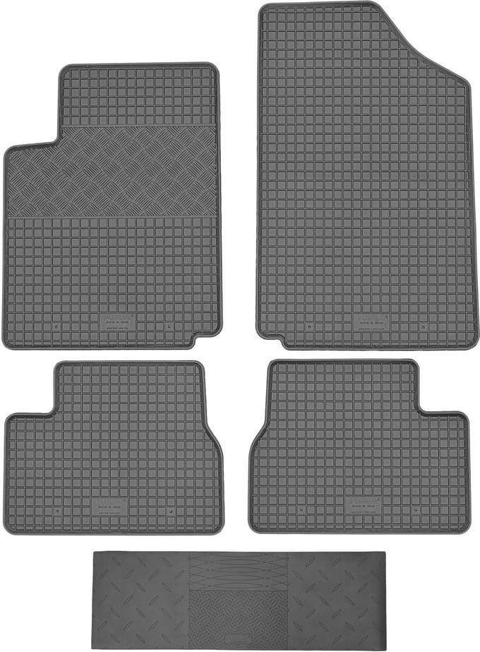 Max-Dywanik RIGUM - Citroen C2 - Hatchback - 2002-2009 - Zwart