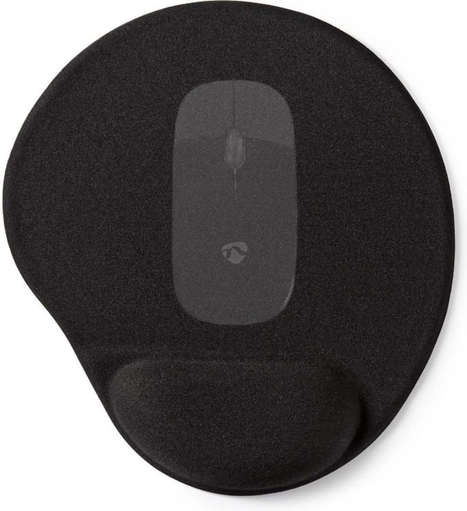 Nedis Muismat - 215 mm - Zwart