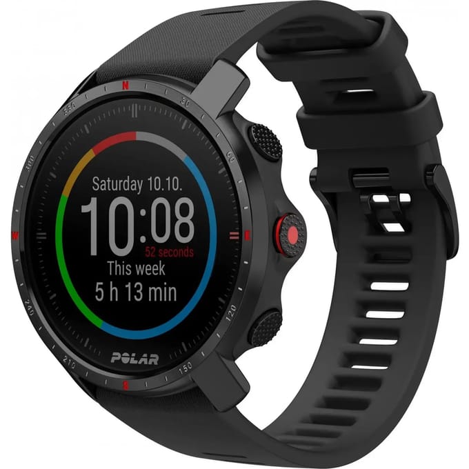 Polar Grit X Pro Premium Outdoor Multisporthorloge  GPS  - Zwart