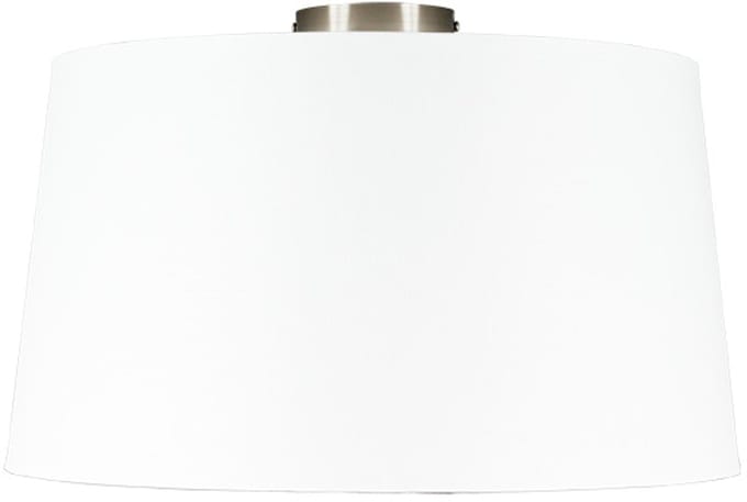 QAZQA combi - Moderne Plafondlamp - 1 lichts - H 260 mm - Wit - Woonkamer | Slaapkamer | Keuken