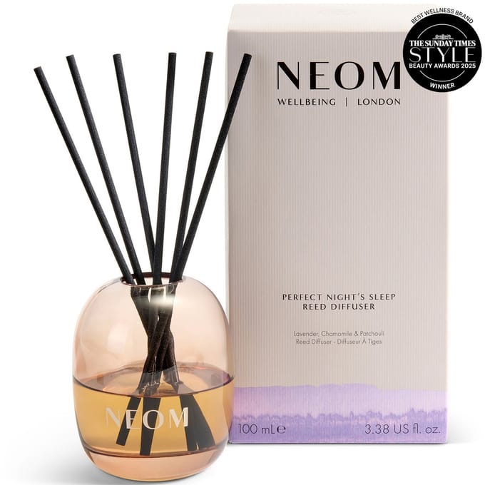 NEOM Wellbeing Perfect Night’s Sleep Reed Diffuser 100ml